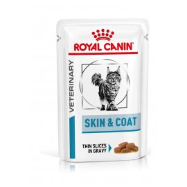 Royal Canin SKIN & COAT лечебные консервы для кошек для поддержания здоровья кожи и шерсти