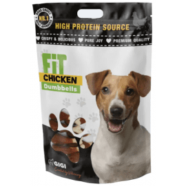 Gigi (Гиги) Fit Chicken Dumbbells лакомство для собак, гантели КУРИЦА