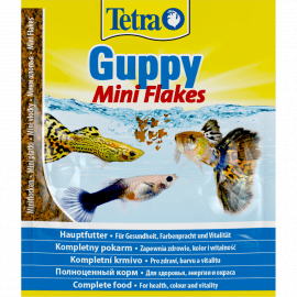 Tetra Mini Guppy Корм для рыбок гуппи, хлопья