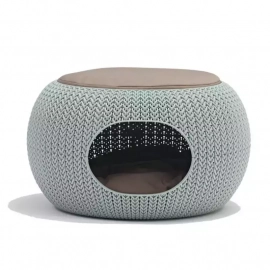 Curver Cozy pet house - Пластиковый лежак для животных, голубой