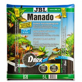JBL Manado Dark темный натуральный субстрат для аквариумов
