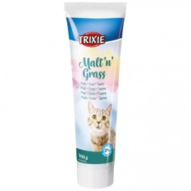 Trixie Malt'n'Grass Anti-Hairball - паста для котів для виведення шерсті Trixie Malt'n'Grass Anti-Hairball - паста для котів для виведення шерсті