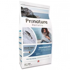Pronature Holistic (Пронатюр Холистик) MEDITERRANEA беззерновой корм для котов ЛОСОСЬ С ВЯЛЕНЫМИ ТОМАТАМИ