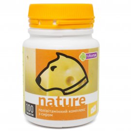 Vitomax Nature полівітамінний комплекс для собак із сиром