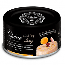 Cherie (Шери) Healthy Living Chicken and Pumpkin консервы для кошек КУРИЦА и ТЫКВА, мусс