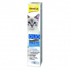 Gimcat MULTI-VITAMIN DUO PASTE (12 ВІТАМІНІВ З ТУНЦЕМ ПАСТА) ласощі для котів