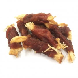 Селянські Смаколики Ласощі для собак ШМАТОЧКИ МІНТАЮ З КАЧКОЮ