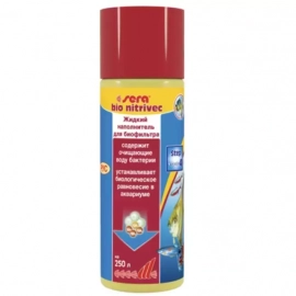 Sera BIO NITRIVEC рідкий наповнювач (суміш корисних бактерій) для фільтрів