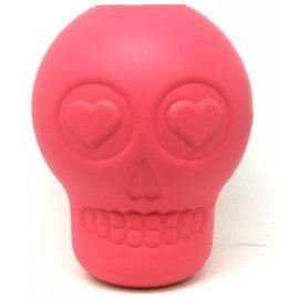 SodaPup (Сода Пап) Skull Treat Dispense игрушка для собак ЧЕРЕП, розовый