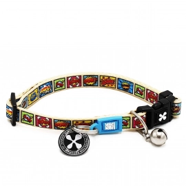 Max & Molly Urban Pets Smart ID Cat Collar ошейник для кошек Comic