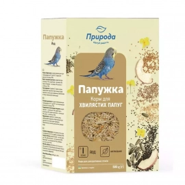 Природа Папужка Йод - Корм для волнистых попугаев, 500 г