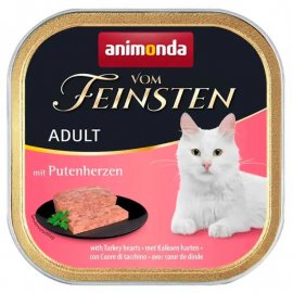 Animonda (Анімонда) Vom Feinsten Adult Turkey hearts вологий корм для котів ІНДИЧІ СЕРЦЯ