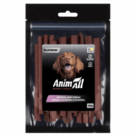 AnimAll Platinum лакомство для собак МЯСНЫЕ ПАЛОЧКИ С УТКОЙ