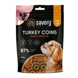 Savory Puppy Coins With Turkey лакомство джерки для щенков МОНЕТКИ С ИНДЕЙКОЙ Savory Puppy Coins With Turkey лакомство джерки для щенков МОНЕТКИ С ИНДЕЙКОЙ