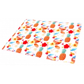 Croci охлаждающий коврик для собак и кошек, принт КОКТЕЙЛЬ