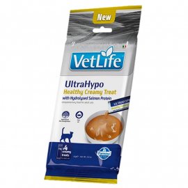 Farmina Vet Life Adult Ultrahypo Creamy Treat Salmon ласощі для котів із харчовою алергією ЛОСОСЬ