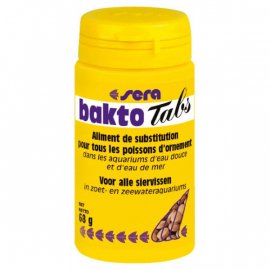 Sera BAKTO TABS NATURE корм для лечения бактериальных болезней внутренних органов рыб