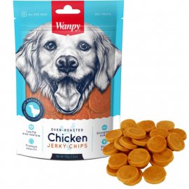 Wanpy (Ванпі) Chicken Jerky Chips ласощі для собак ЧИПСИ КУРЯЧІ ВЯЛЕНІ