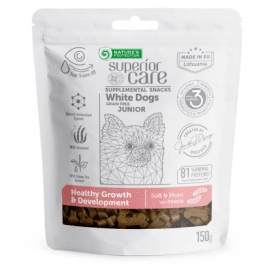 Natures Protection (Нейчез Протекшин) Superior Care White Dogs Growth and Development лакомство для юниоров с белой шерстью, НАСЕКОМЫЕ