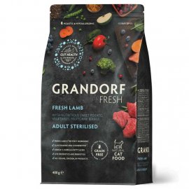 Grandorf Fresh Sterilised Lamb & Sweet Potato Adult сухий корм для стерилізованих котів ЯГНЯ та БАТАТ