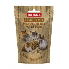 Dajana Country Mix Fruit and Vitamins минеральный блок для мелких грызунов ФРУКТЫ и ВИТАМИНЫ Dajana Country Mix Fruit and Vitamins минеральный блок для мелких грызунов ФРУКТЫ и ВИТАМИНЫ