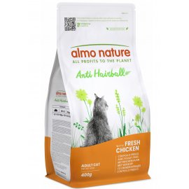 Almo Nature Holistic ANTI HAIRBALL ADULT CAT WITH FRESH CHICKEN сухой корм для выведения шерсти у взрослых кошек КУРИЦА