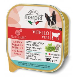 Marpet (Марпет) AequilibriaVET Adult Dog All Breeds Veal вологий корм для собак ТЕЛЯТИНА, мус