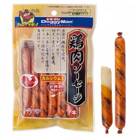 DoggyMan (ДоггиМен) Chicken Sausages ласощі для собак СОСИСКИ КУРЯЧІ