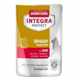 Animonda Integra Protect Urinary Struvit Beef влажный лечебный корм для кошек при мочекаменной болезни, ГОВЯДИНА