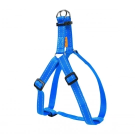 Collar Dog Extremе нейлоновая регулируемая шлея для собак, синий