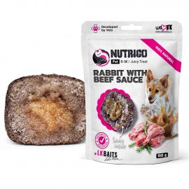 LK Baits Pet Nutrigo Treat Rabbit with Beef Sauce функциональное лакомство для собак КРОЛИК И ГОВЯДИНА