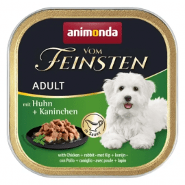 Animonda (Анимонда) Vom Feinsten Adult Chicken & Rabbit влажный корм для собак КУРИЦА И КРОЛИК