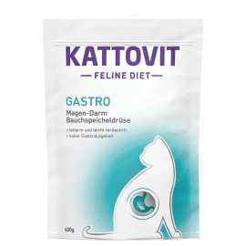 Kattovit Veterinary Gastro Chicken сухой лечебный корм для кошек с заболеваниями ЖКТ и поджелудочной железы КУРИЦА