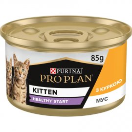 Purina Pro Plan (Пуріна Про План) Kitten Healthy Start Chicken вологий корм для кошенят, мус КУРКА Purina Pro Plan (Пуріна Про План) Kitten Healthy Start Chicken вологий корм для кошенят, мус КУРКА