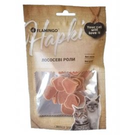 Flamingo Лакомство для кошек ЛОСОСЕВЫЕ РОЛЫ