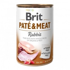 Brit Pate & Meat Dog Rabbit консерви для собак, КРОЛИК У ПАШТЕТІ Brit Pate & Meat Dog Rabbit консерви для собак, КРОЛИК У ПАШТЕТІ