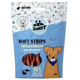 Mr. Bandit Dog Soft Strips Duck & Cod Fish мягкие лакомства для собак СТРИПСЫ ИЗ УТКИ и ТРЕСКИ