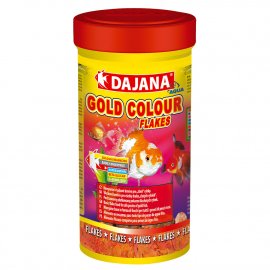 Dajana Gold Colour корм для золотых рыбок, карасей и декоративных рыб в хлопьях