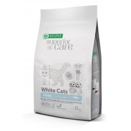 Natures Protection (Нейчез Протекшин) Superior Care White Cats Grain Free with Herring беззерновой корм для кошек с белой шерстью СЕЛЬДЬ