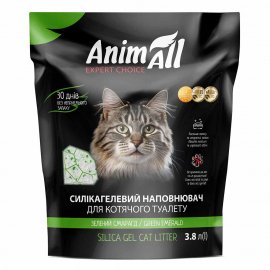 AnimAll Green Emerald cиликагелевый наполнитель для кошачьего туалета ЗЕЛЕНЫЙ ИЗУМРУД
