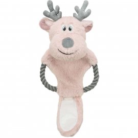 Trixie Reindeer with Rope іграшка для собак РІЗДВЯНИЙ ОЛЕНЬ З КАНАТОМ (92005)