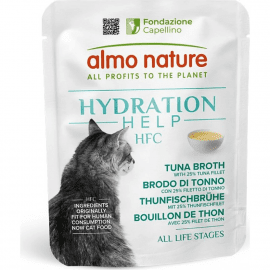 Almo Nature HFC Hydration Help Tuna Broth with Tuna Fillet вологий корм для котів БУЛЬЙОН З ТУНЦЯ ТА ФІЛЕ ТУНЦЯ