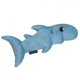 Harley & Cho Акула-Каракула Blue м'яка іграшка для собак та кішок, блакитний