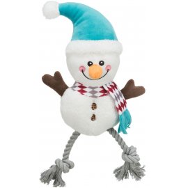 Trixie Toy Christmas Snowmann плюшева іграшка для собак РІЗДВЯНИЙ СНІГОВИК (92572)