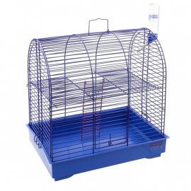 Природа Рокки з драбинкою - Клітка для дрібних декоративних гризунів, хромоване покриття