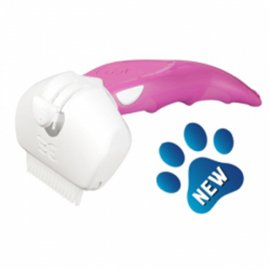 FoOlee Easee (Фоли Изи) Дешеддер для видалення линяючої шерсті тварин, рожевий