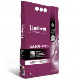 Lindocat ADVANCED CARBON + FRESH бентонитовый наполнитель для кошек с активированным углем