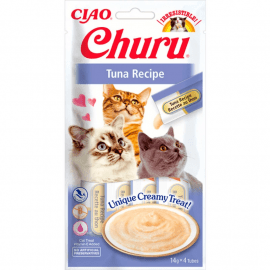 Inaba Cat Churu Tuna ласощі для котів вершковий мус ТУНЕЦЬ