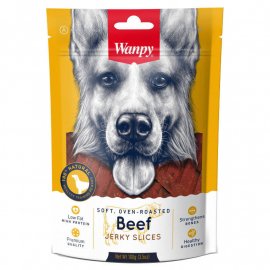 Wanpy (Ванпі) Soft Beef Jerky Slices ласощі для собак слайси ФІЛЕ ЯЛОВИЧИНИ