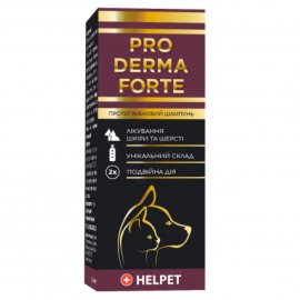 Ветсинтез Helpet Pro Derma Forte противогрибковый шампунь для собак и котов